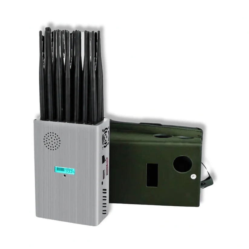 Brouilleur d’ondes 3.0 WIFI/GSM/GPS/RF (21 Antennes)